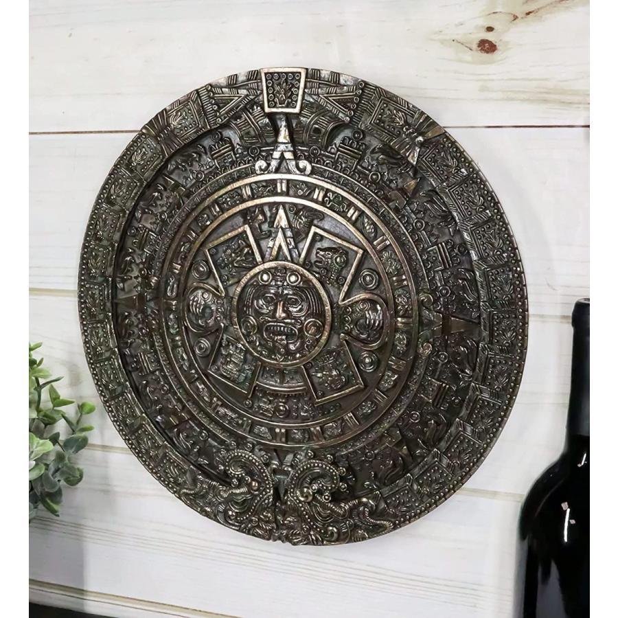 ストーン風 メキシコ アステカ/太陽暦 シウポワリとトナルポワリ