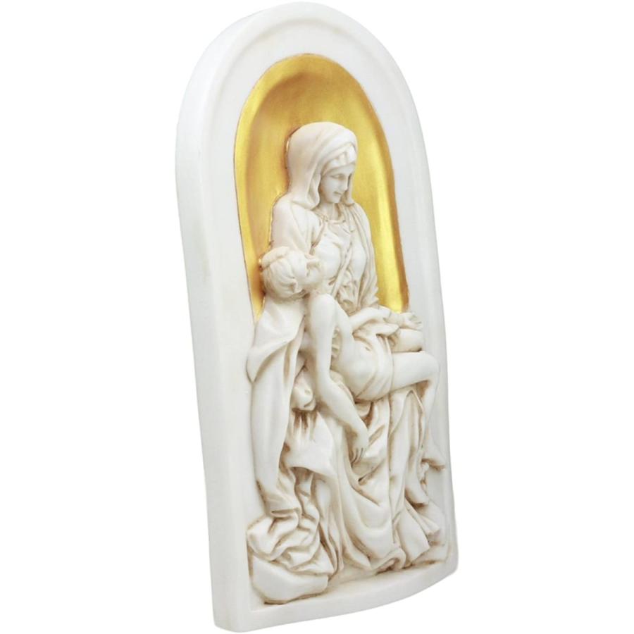 ミケランジェロ作 サンピエトロ大聖堂 ピエタ壁装飾彫像 聖母マリアと