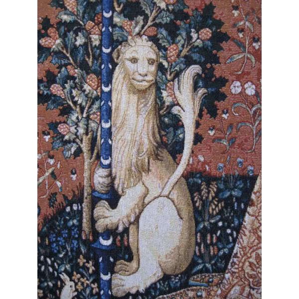 西洋美術 貴婦人と一角獣 「聴覚」 オルガンを弾く女神 中世 西洋美術 貴婦人と一角獣 「聴覚」 オルガンを弾く女神 中世
