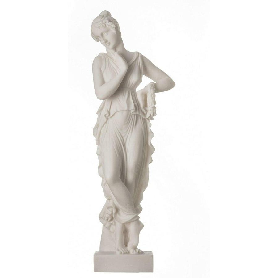 ペルセポネー 冥界の女神 春をもたらす農耕の女神彫像 高さ 約25cm