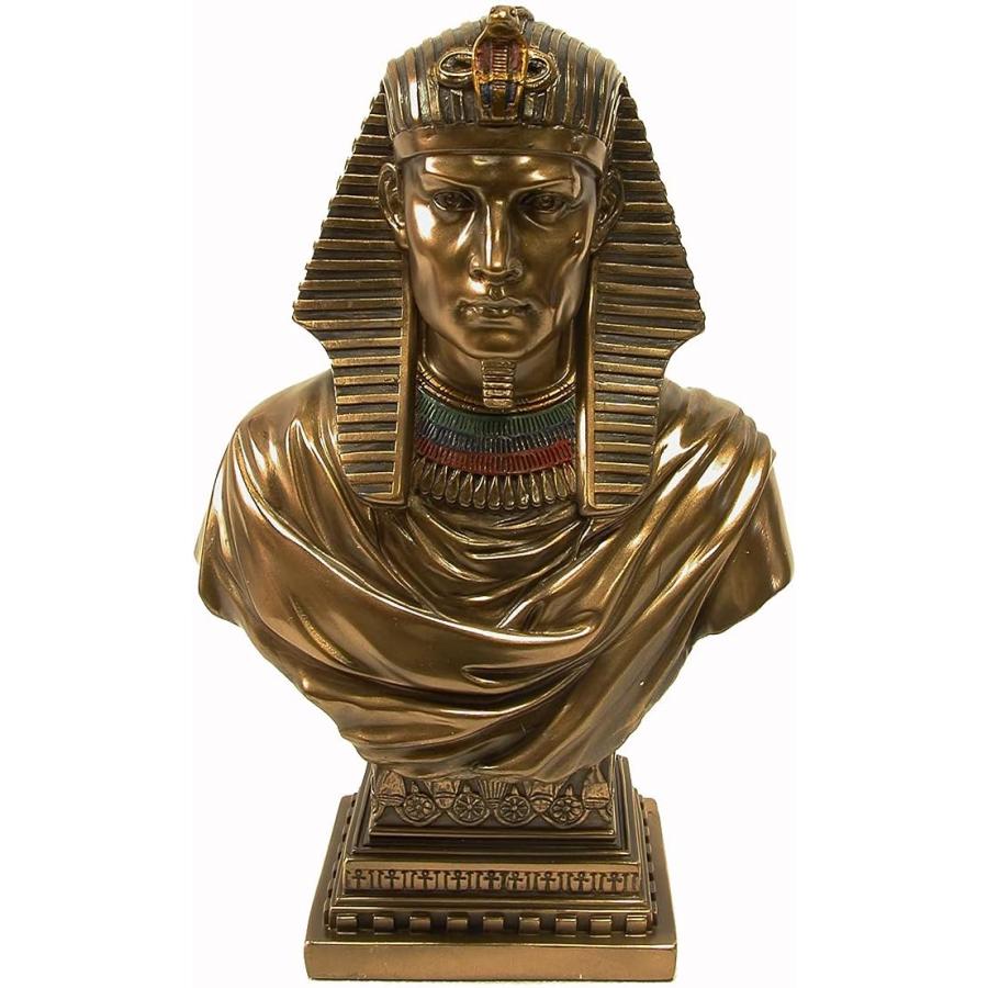 アールデコ調古代エジプト ファラオ胸像 彫像 太陽神ラー アールデコ調古代エジプト ファラオ胸像 彫像 太陽神ラー