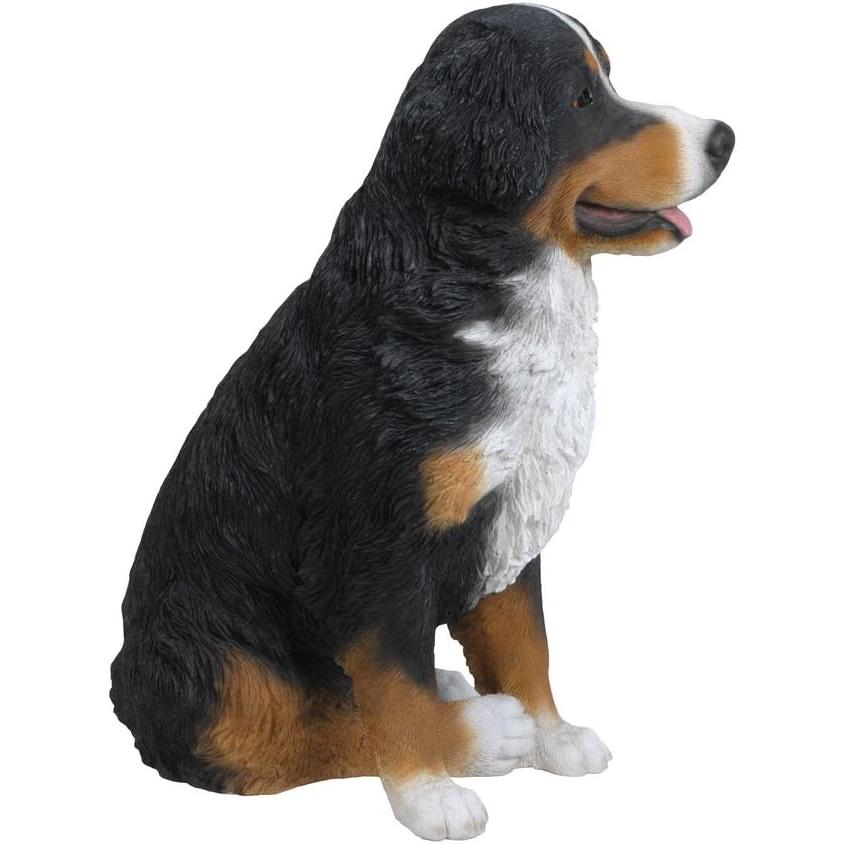 バーニーズマウンテンドッグ 彫像 彫刻像 ロマンチックな相棒 親愛なる