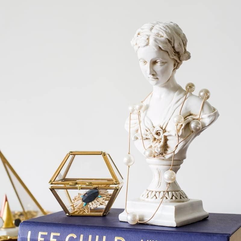 置物 胸像 ギリシア ローマ クラシック アンティーク シャビー AN-4411 ヨーロピアンな古代ギリシャ風の胸像 | インテリア