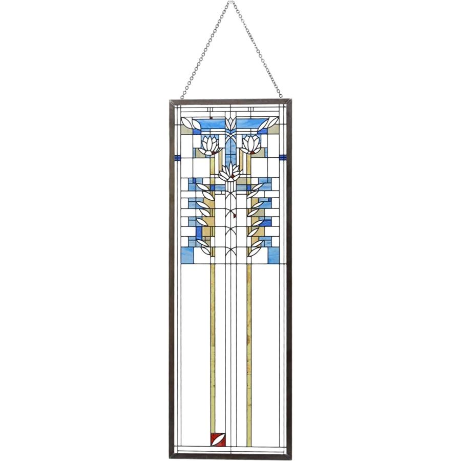 フランク・ロイド・ライト作「睡蓮」ステンドグラス・装飾置物（輸入品） フランク・ロイド・ライト作「睡蓮」ステンドグラス・装飾置物