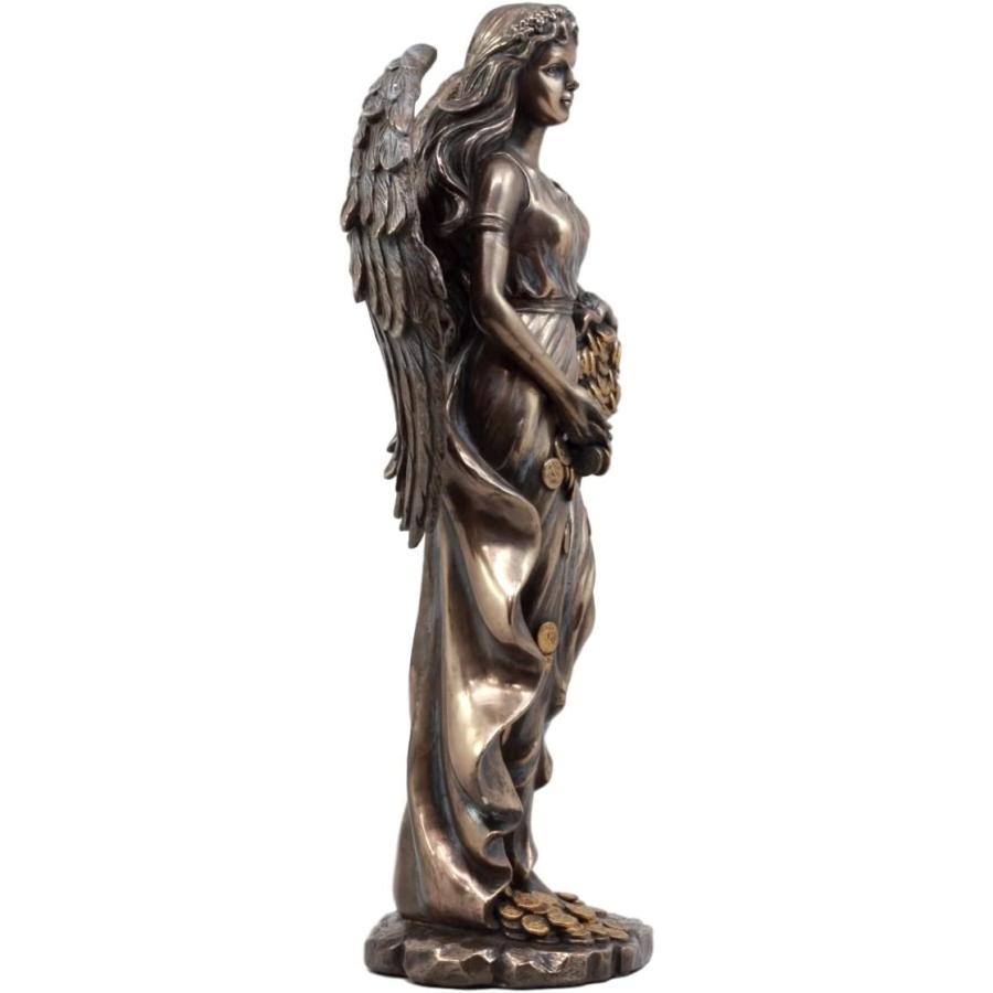 古代ローマ ギリシャの幸運の女神 豊かな金貨を持ったフォルトゥーナ彫像 装飾置物 贈り物(輸入品 |  | 04