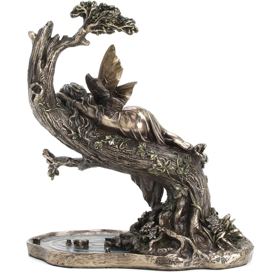 ヴェロネーゼ製 シエスタ フェアリー妖精彫像 アンティーク ブロンズ風仕上げ 彫刻装飾 ホームアートフィギュア贈り物 輸入品 |  | 03