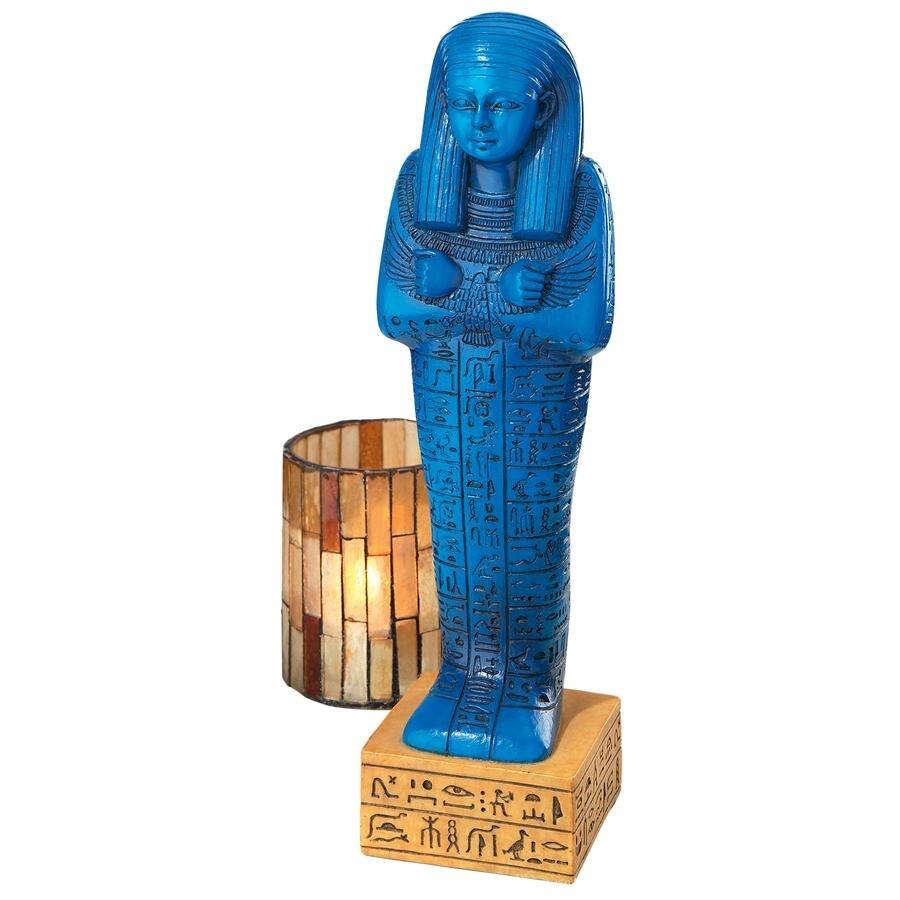 古代エジプトのウシャブティ墓神の彫像 女神ネクベト彫刻 古代エジプトのウシャブティ墓神の彫像 女神ネクベト彫刻