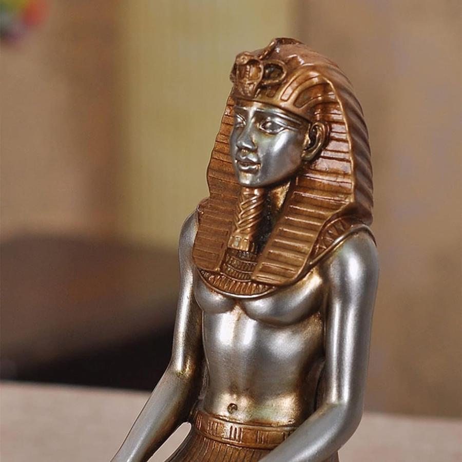 ユニークな古代エジプト ファラオの装飾ブックエンド彫像 ブック ユニークな古代エジプト ファラオの装飾ブックエンド彫像 ブック