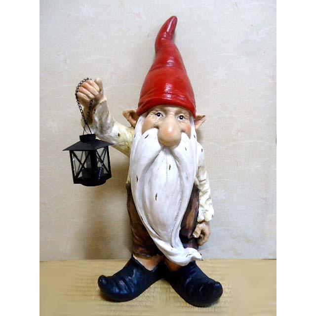 森の妖精　ノーム　小人　welcome 赤い帽子　置物 森の妖精 ノーム 小人 welcome 赤い帽子 置物 - メルカリ