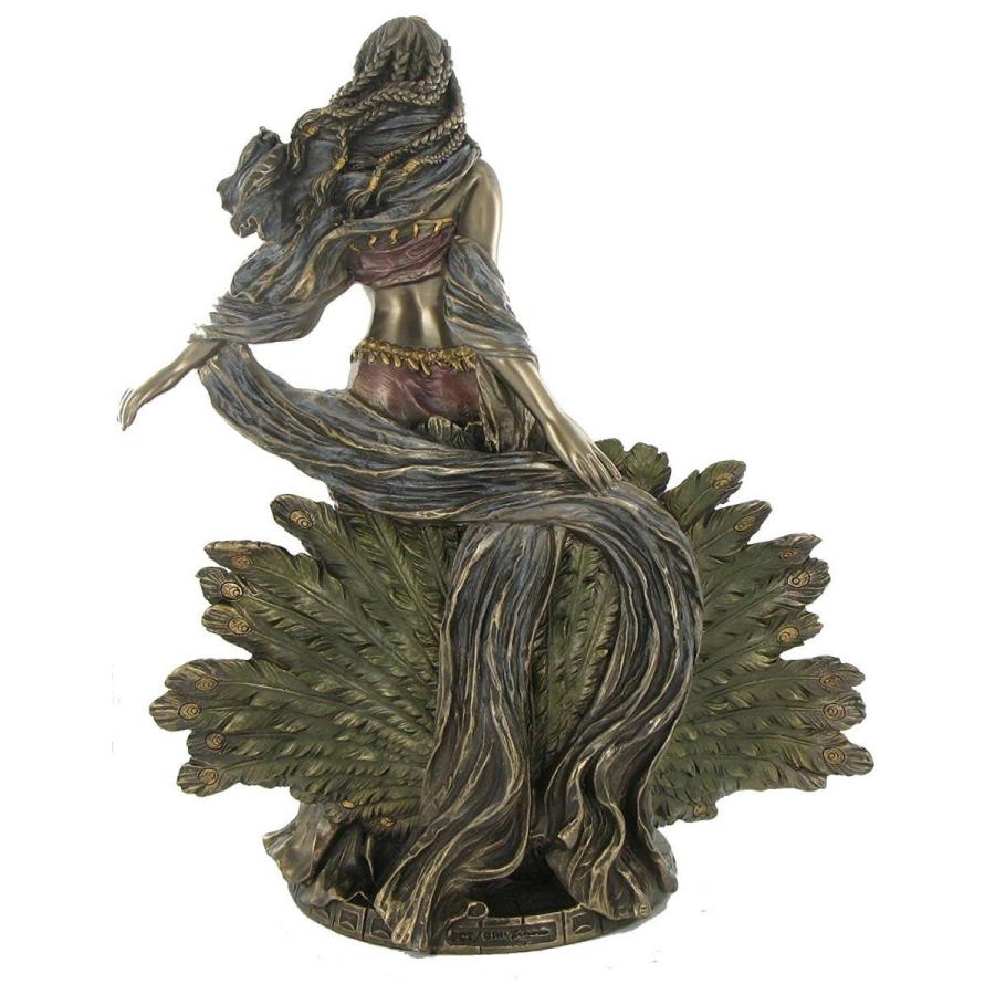 ピーコック（孔雀）と女神、ヘラ（ヘーラー）ギリシャ神話 彫像/ 最高位の女神 結婚,母性貞節を司る（輸入品 |  | 03