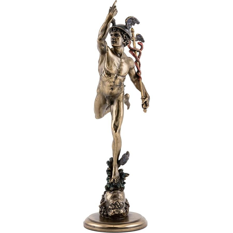 天翔けるマーキュリー（ギリシャ ヘルメス神）彫刻彫像 ジャン 