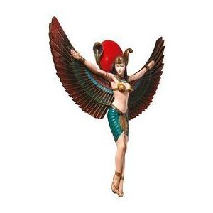 古代エジプト文明彫刻 愛と情熱のイシス神 壁装飾 エスニック 古代エジプト文明彫刻 愛と情熱のイシス神 壁装飾 エスニック