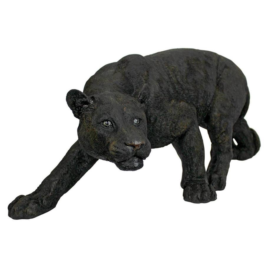 黒豹 クロヒョウ ブラックパンサー ガーデン彫像 ピューマ 黒豹 クロヒョウ ブラックパンサー ガーデン彫像 ピューマ