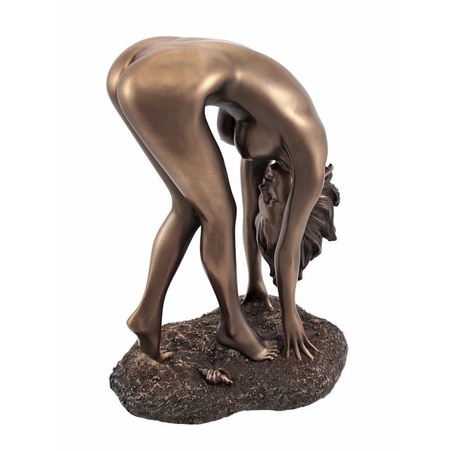 身を折り曲げるポーズ 挑発的ポーズの美女 ヌード女性 エロチックアート ブロンズ風 彫刻 彫像 アート美術品 書斎 プレゼント 輸入品 T8m025 浪漫堂ショップ 通販 Yahoo ショッピング