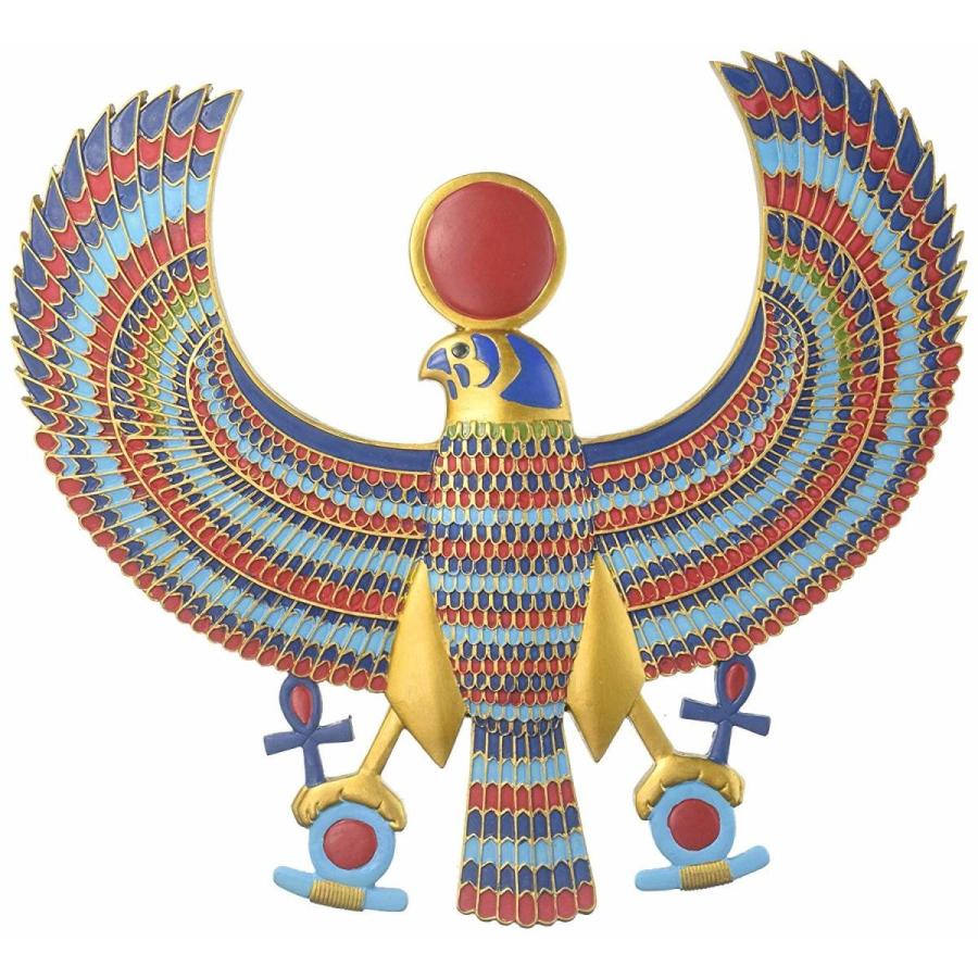 古代エジプト 天空と太陽の神鳥 ホルス 壁掛け彫像 彫刻/ 天空の 古代エジプト 天空と太陽の神鳥 ホルス 壁掛け彫像 彫刻/ 天空の
