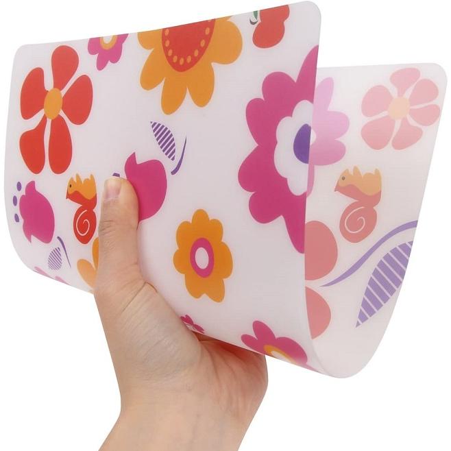 抗菌】かわいい まな板シート 花柄 (300×230mm)【日本製】【 まな板 