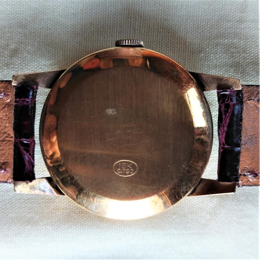 古いETTA社金無垢製(18K)腕時計 手巻き中古動作品 古いETTA社金無垢製(18K)腕時計 手巻き中古動作品