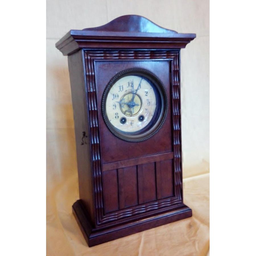 大珍品！！ディスクオルゴール付き時計（時代物骨董品・一点物）