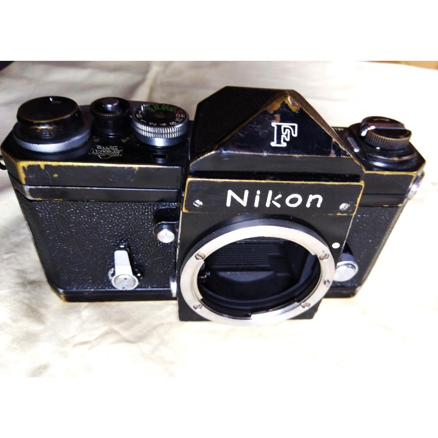 貴重!! ブラック ニコンF 前期型1.2レンズ付き中古 : アンティークス