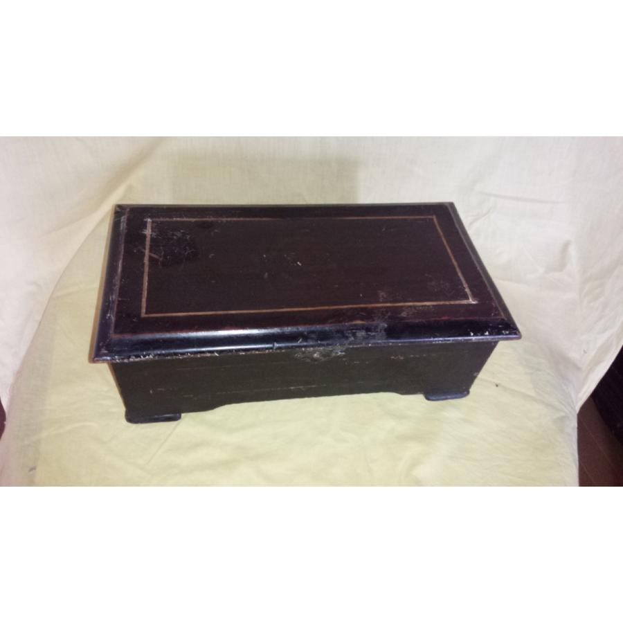 シリンダーオルゴール 6曲入り 整備済 年代物 : アンティークス