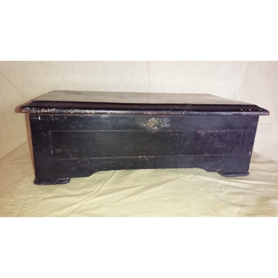 シリンダーオルゴール 6曲入り 整備済 年代物 : アンティークス