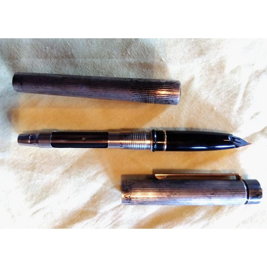 万年筆 SHEAFFER STERLING SILVER 中古現状品 : アンティークス浪漫館