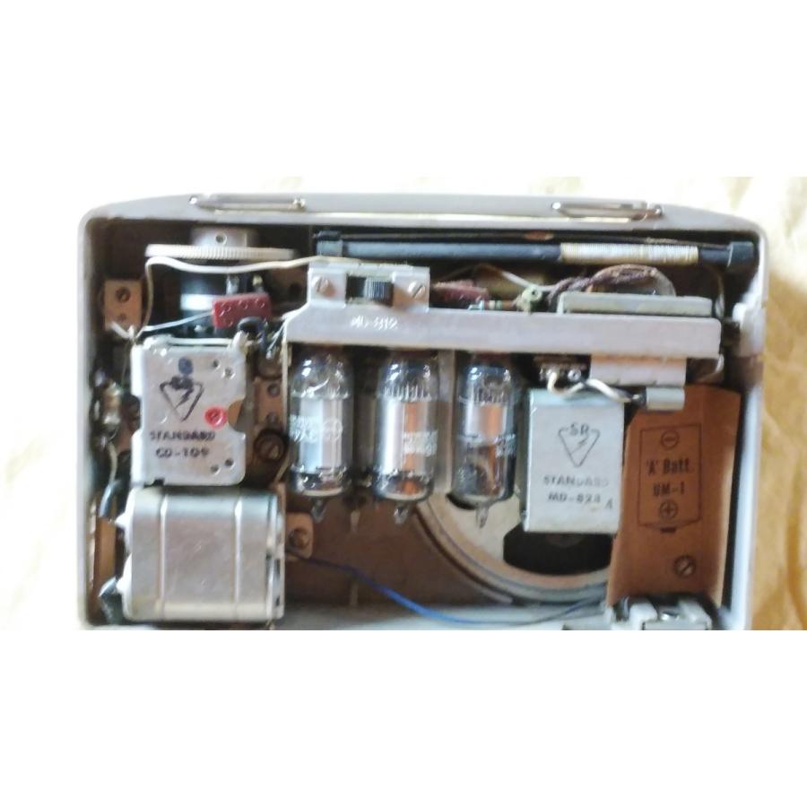 電池真空管ラジオ スタンダード SR-370中古 アンティーク