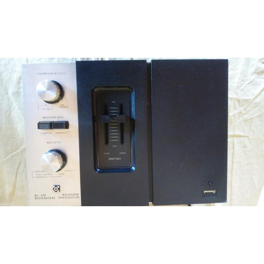 Sansui 山水　ステレオアンプ　変換装置　QS-10　サンスイ　4CH 山水電気ステレオアンプ2CH⇒4CH変換装置QS-10中古 : アンティークス