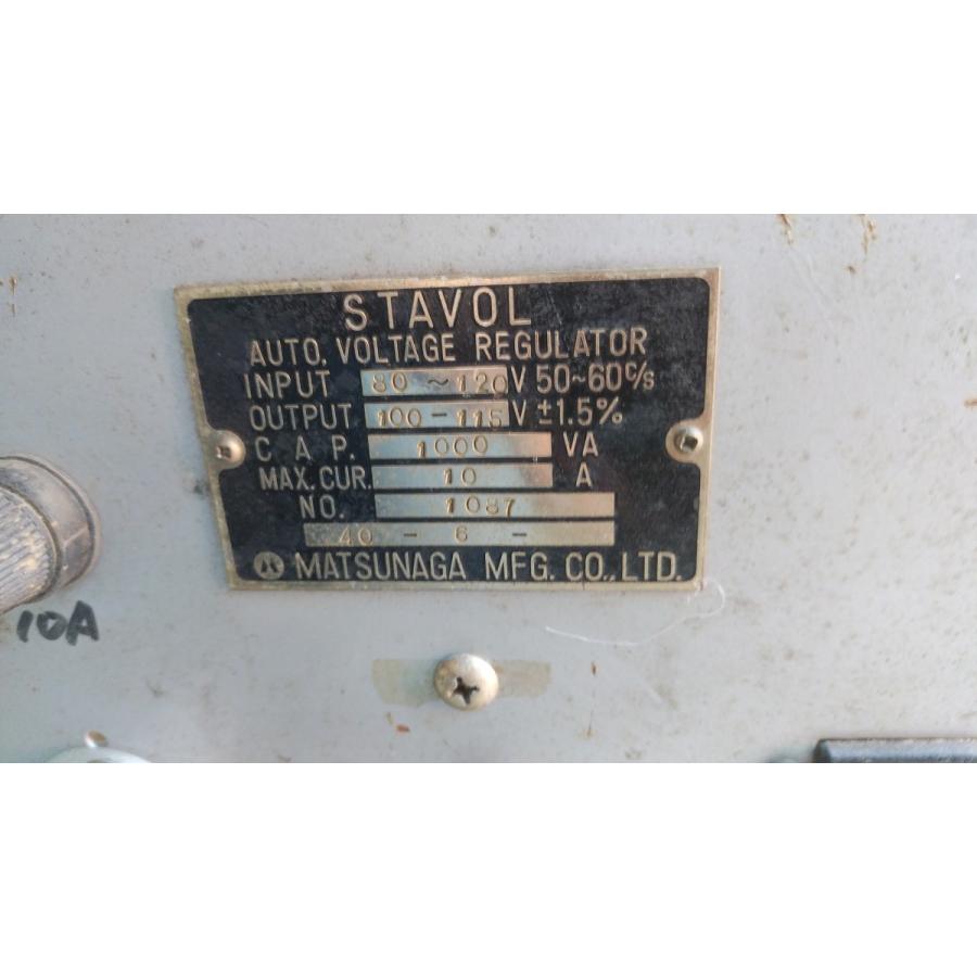 自動電圧調整器 80~120V 中古 : アンティークス浪漫館プロ - 通販