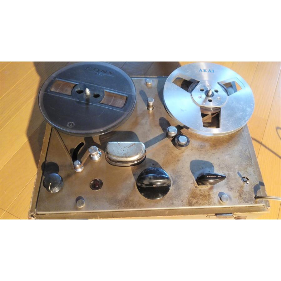 古い赤井テープレコーダーAT-2（1957年） 中古現状品 : アンティークス