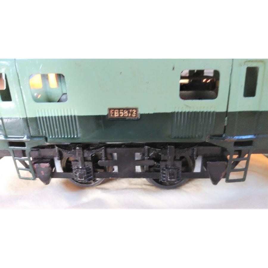 古い鉄道模型Oゲージ機関車(EB5873)、貨物車(カツミ完成貨車 古い鉄道模型Oゲージ機関車(EB5873)、貨物車(カツミ完成貨車