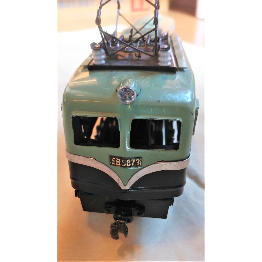古い鉄道模型Oゲージ機関車(EB5873)、貨物車(カツミ完成貨車 古い鉄道模型Oゲージ機関車(EB5873)、貨物車(カツミ完成貨車