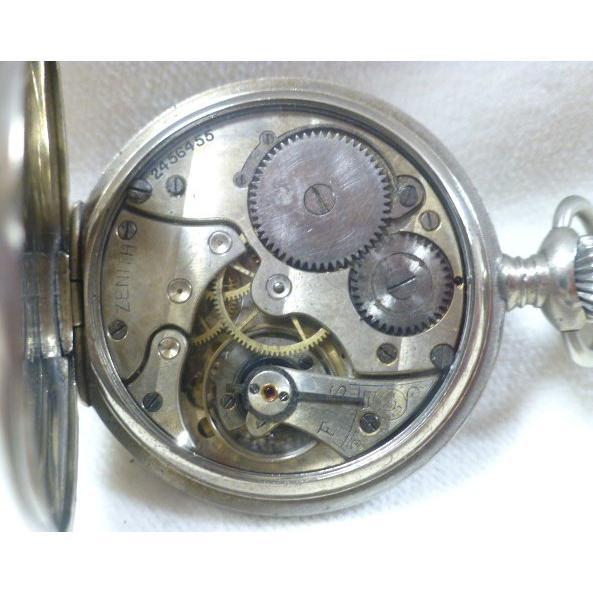 ZENITH ゼニス ヴィンテージ 懐中時計 スモセコ ケース付 稼働