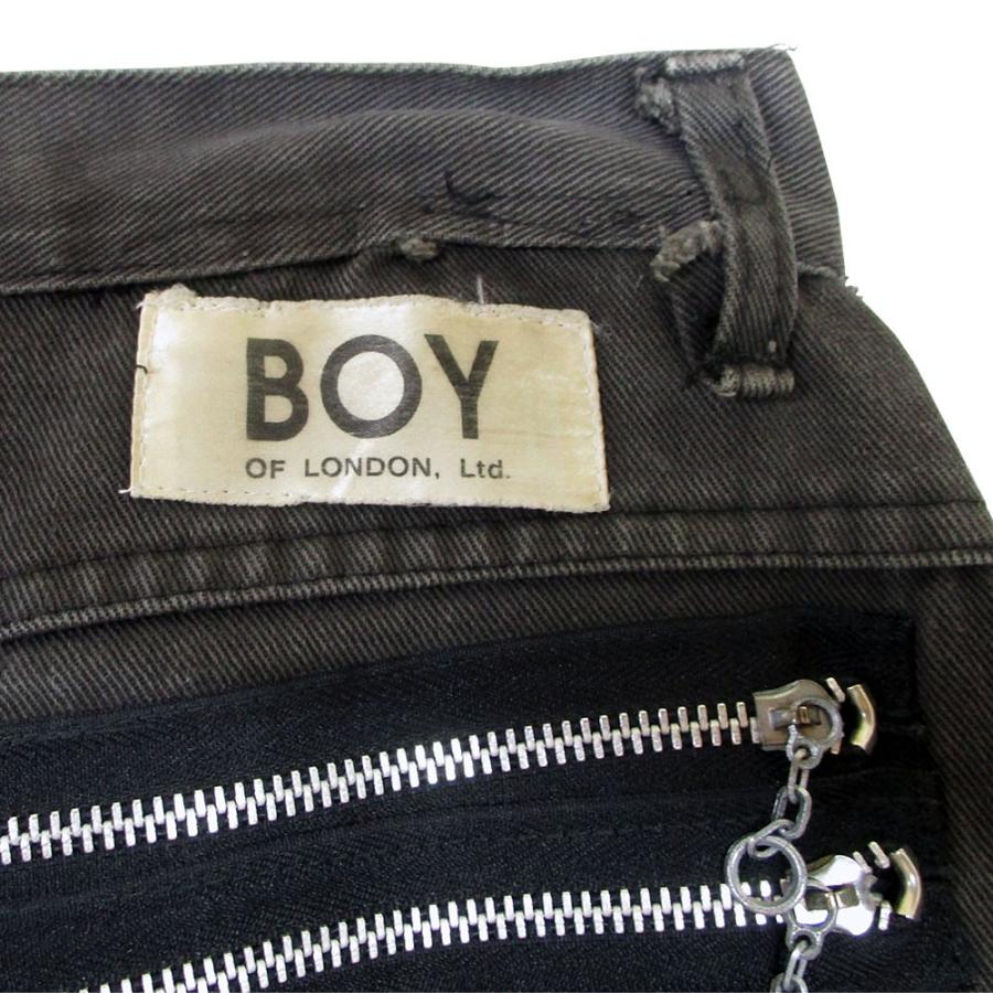 BOY LONDON 80s BOY(BOY OF LONDON)VINTAGE Zip Pants ボーイ BOY LONDON 80s BOY(BOY OF LONDON)VINTAGE Zip Pants ボーイ