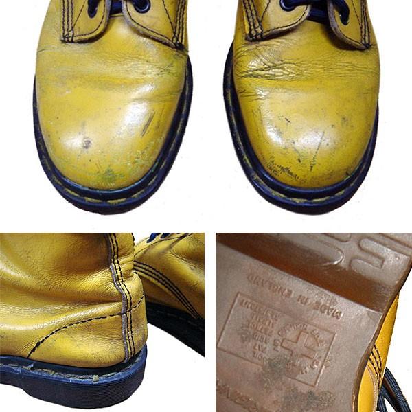 Dr.Martens 英国製 ドクターマーチン 8EYE BOOTS YELLOW 8ホール Dr.Martens 英国製 ドクターマーチン 8EYE BOOTS YELLOW 8ホール