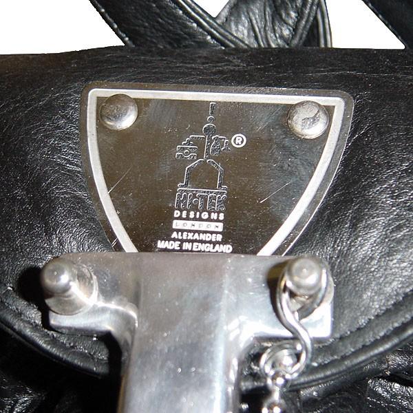 Hi Tek Designs London Alexander Leather Bag CYBER ハイテック