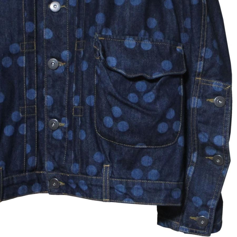 A Child Of The Jago パターン入りデニム 30 A Child Of The Jago Spot Native Denim Jacket ア チャイルド オブ ザ