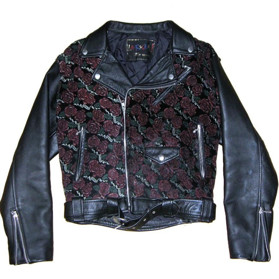 JOHNSONS・LA ROCKA! VINTAGE Riders Jacket Rose ラロッカ 薔薇 JOHNSONS・LA ROCKA! VINTAGE Riders Jacket Rose ラロッカ 薔薇