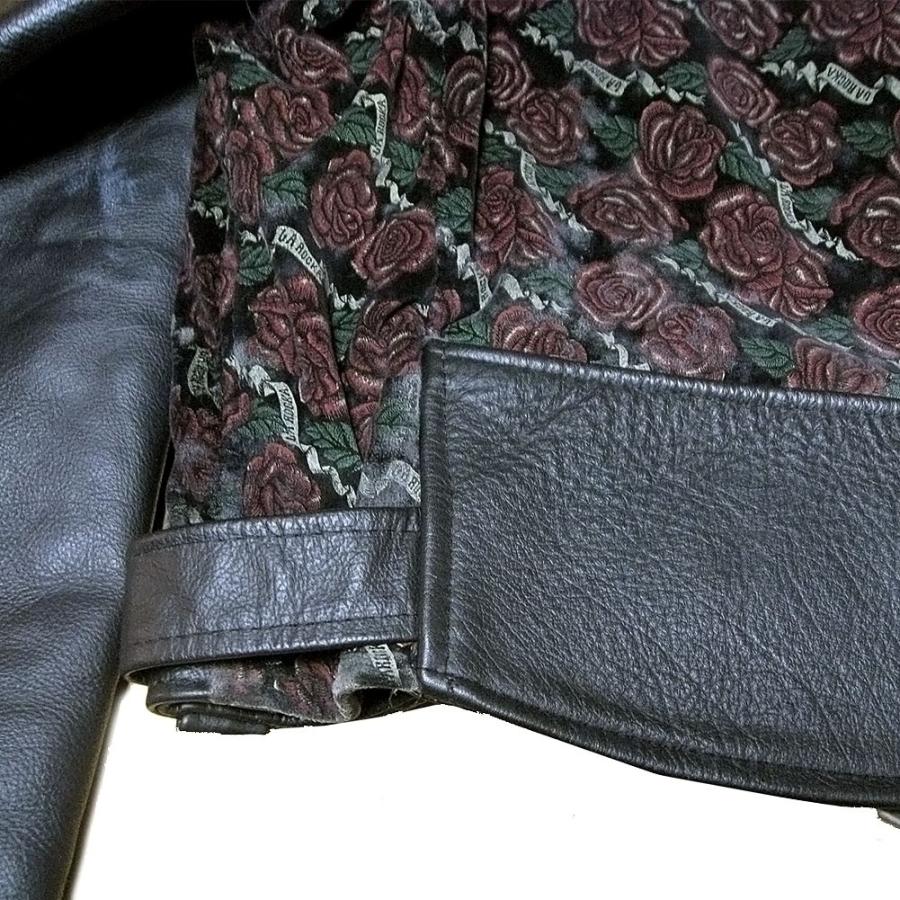 JOHNSONS・LA ROCKA! VINTAGE Riders Jacket Rose ラロッカ 薔薇 JOHNSONS・LA ROCKA! VINTAGE Riders Jacket Rose ラロッカ 薔薇