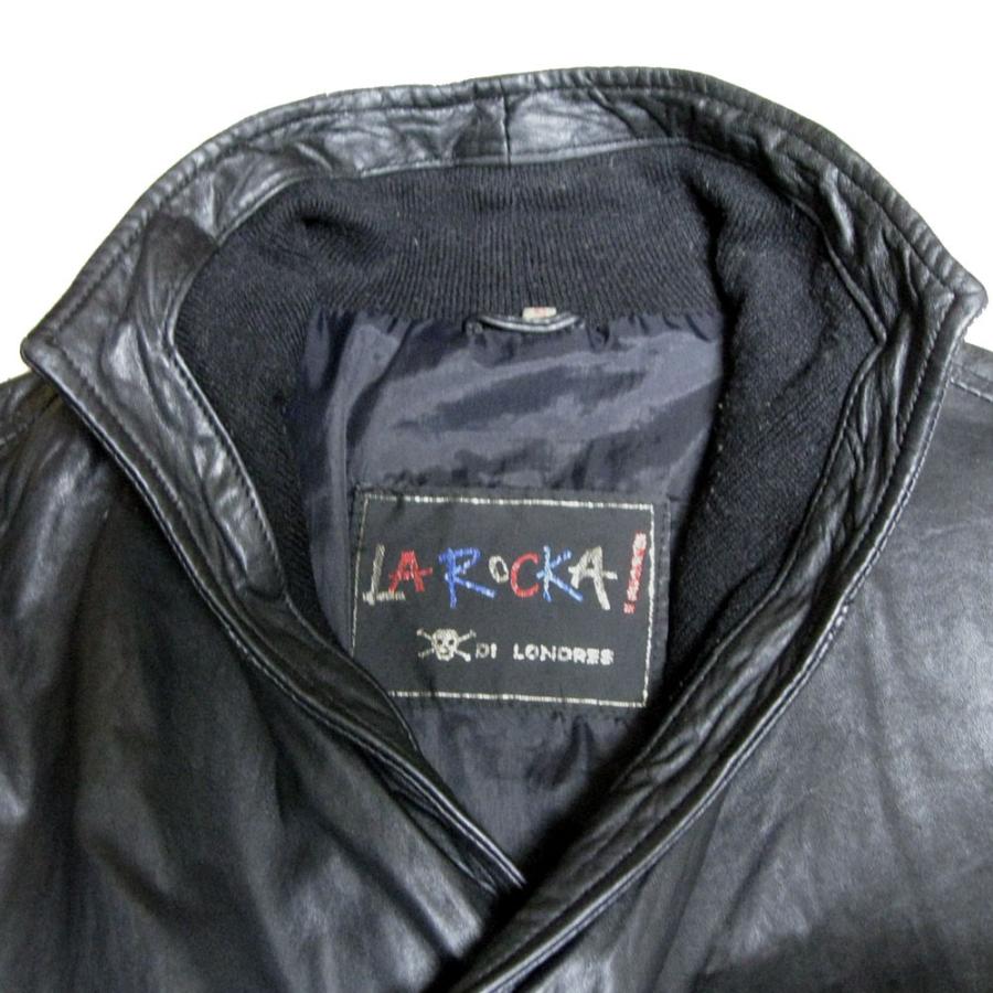 スラッガー　LA ROCCA 牛革　レザー　プルオーバー スラッガー様専用 LA ROCCA 牛革 レザー プルオーバー