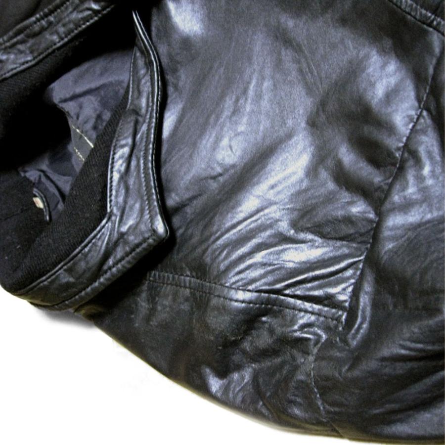 JOHNSONS LA ROCKA! VINTAGE Leather Pullover Jacket ラロッカ プル