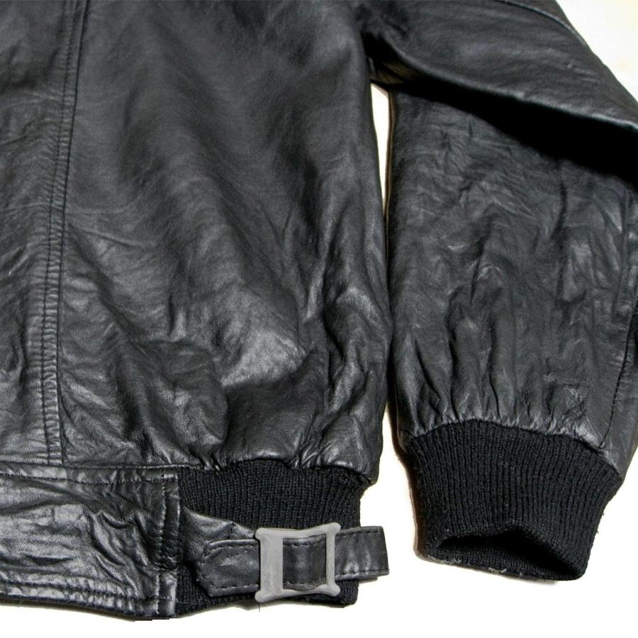 JOHNSONS LA ROCKA! VINTAGE Leather Pullover Jacket ラロッカ プル