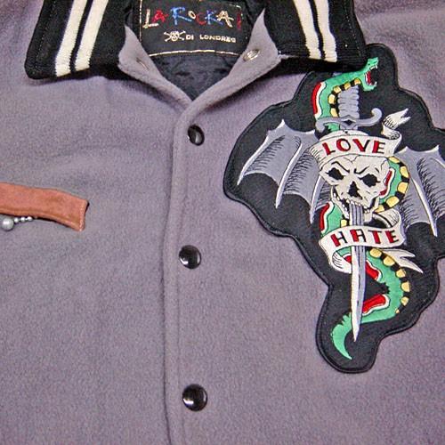JOHNSONS LA ROCKA! 80's VINTAGE ベースボール ジャケット : ROMANTIC