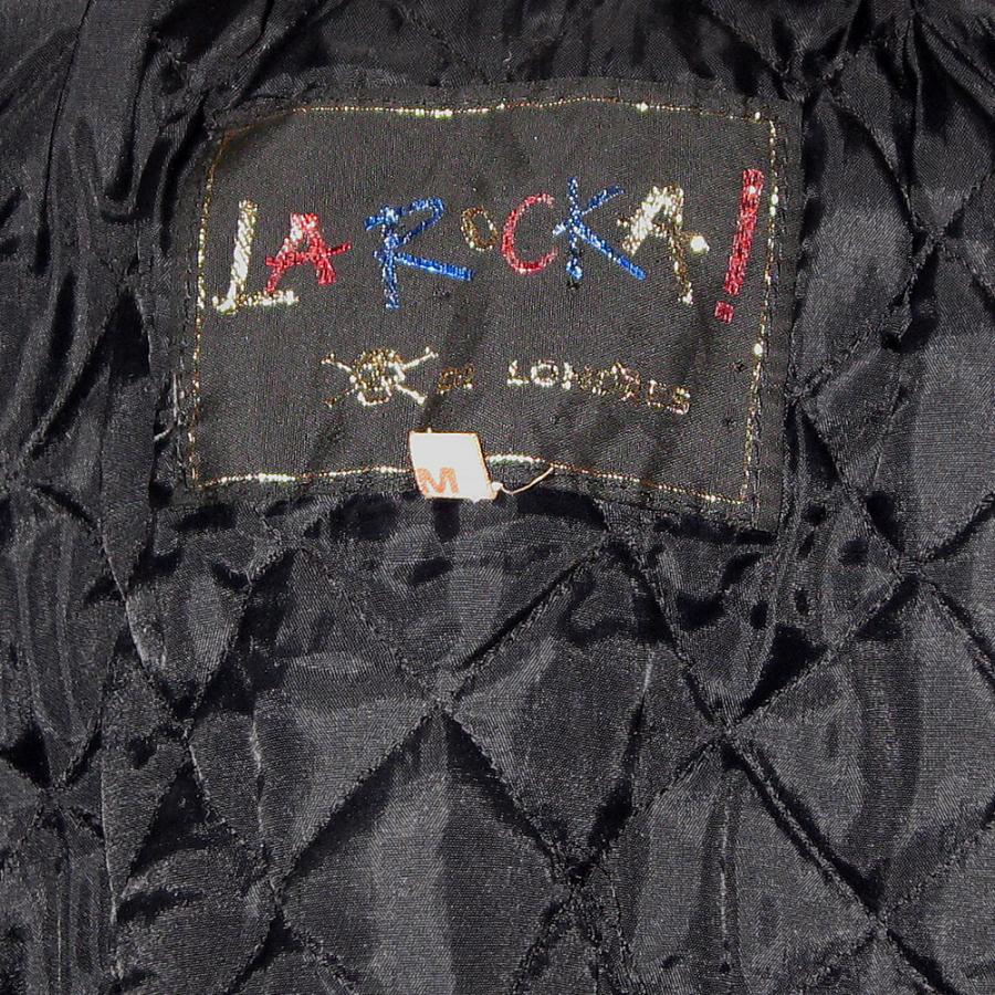 La Rocka! / JOHNSONS 80's VINTAGE Velvet Trimmimg PIRATES BIKER