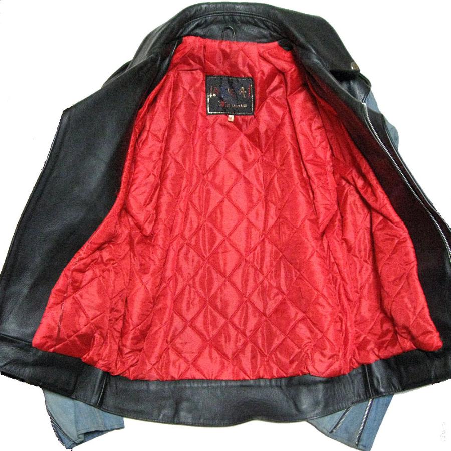 JOHNSONS / LA ROCKA! VINTAGE 'EDDIE COCHRAN' Studded Leather×Denim