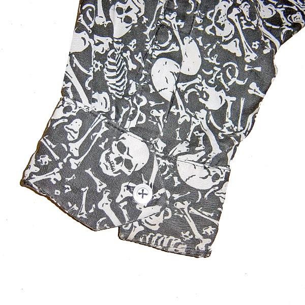 JOHNSONS・LA ROCKA! VINTAGE All Over Bone Shirt ラロッカ