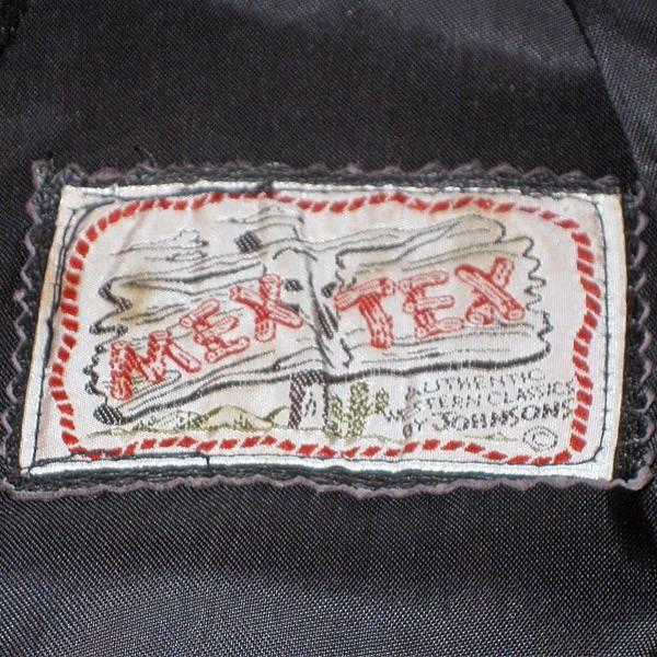 MEX TEX BY JOHNSONS・LA ROCKA! VINTAGE Silver Leather fringe MEX TEX BY JOHNSONS・LA ROCKA! VINTAGE Silver Leather fringe