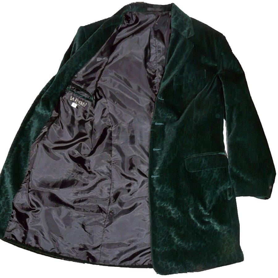 JOHNSONS/LA ROCKA! 80s VINTAGE Rockabilly Velvet Jacket and
