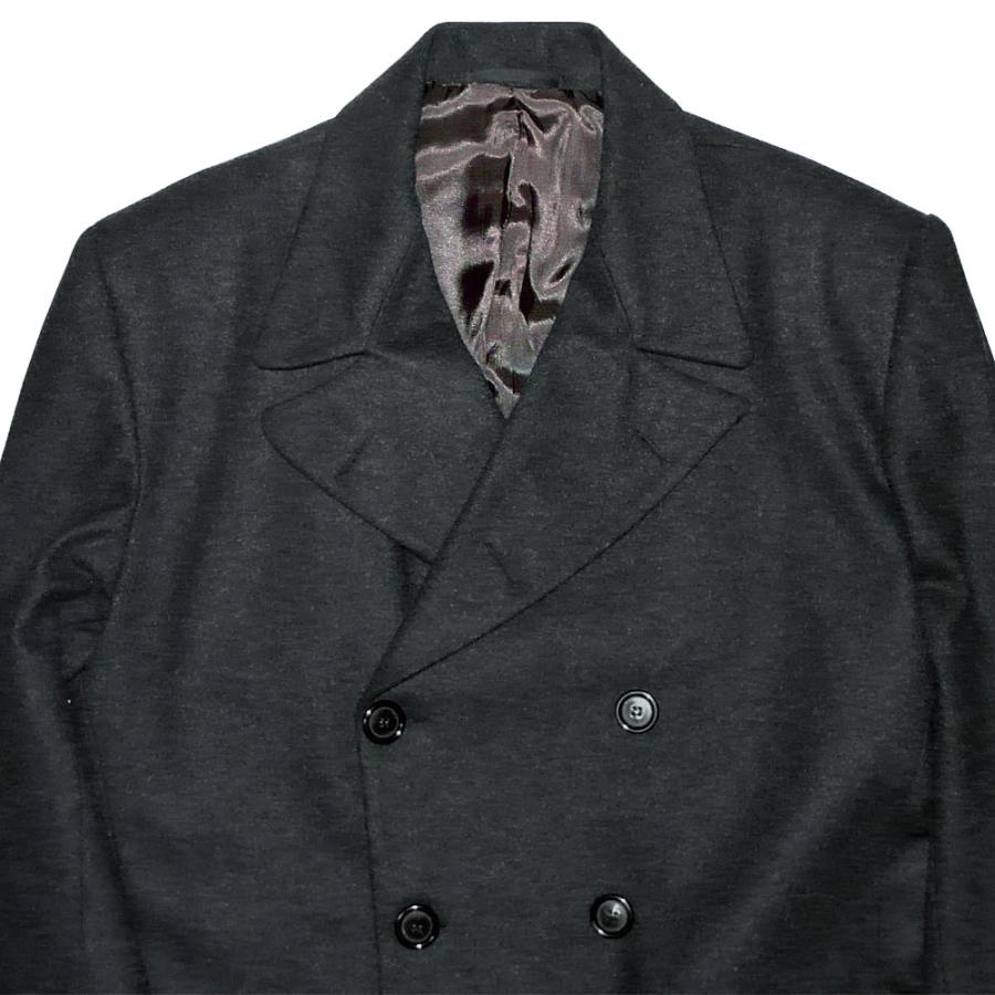 JOHNSONS/LA ROCKA ! VINTAGE W-Breasted Reefer Jacket Rockabilly