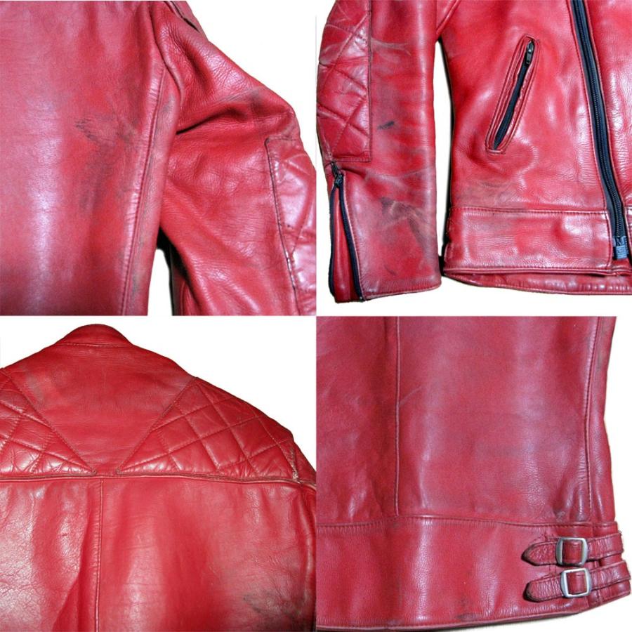 LEWIS LEATHERS SUPER MONZA 〜s VINTAGE LEATHER JACKET RED